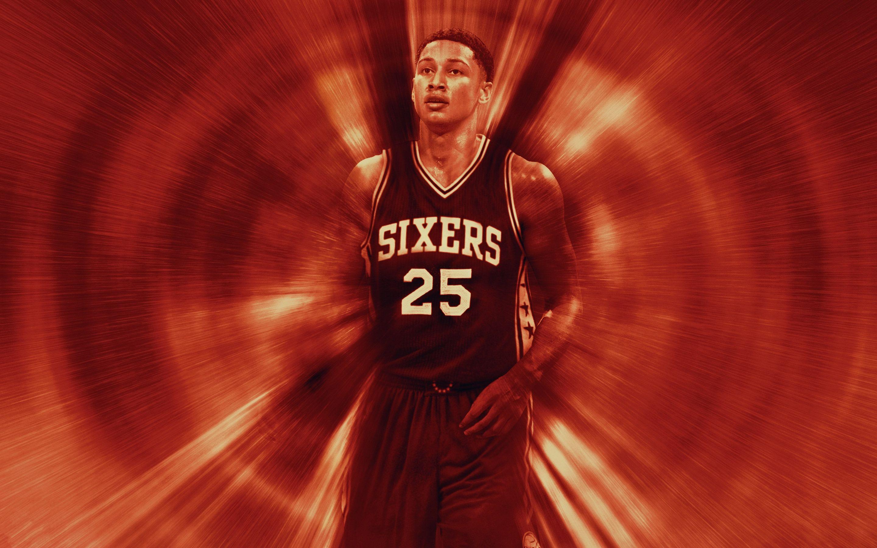 Heres a Ben Simmons wallpaper I made today Let me know what you think   rsixers
