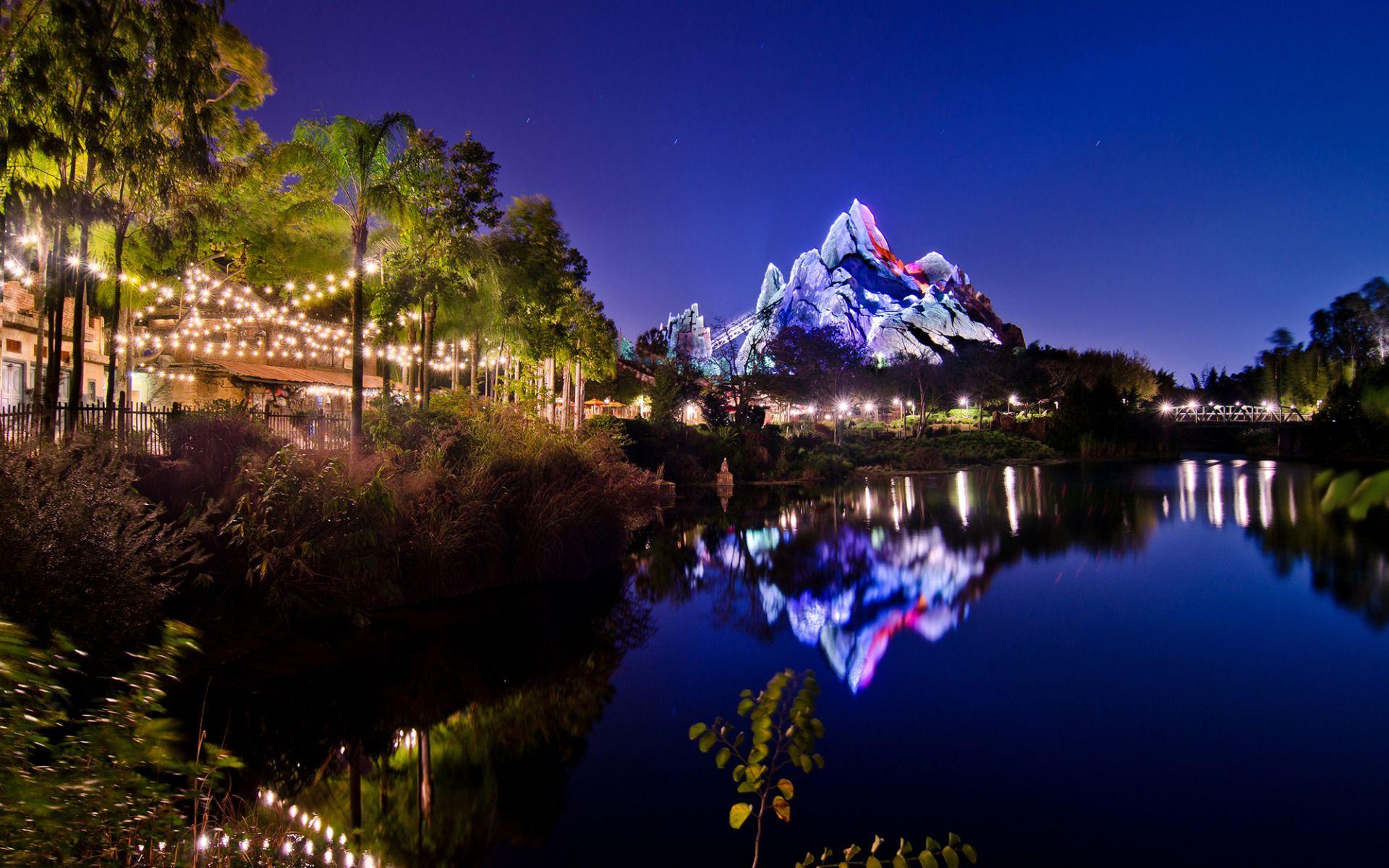 Disney's Animal Kingdom, Walt Disney World, Asia at Night
