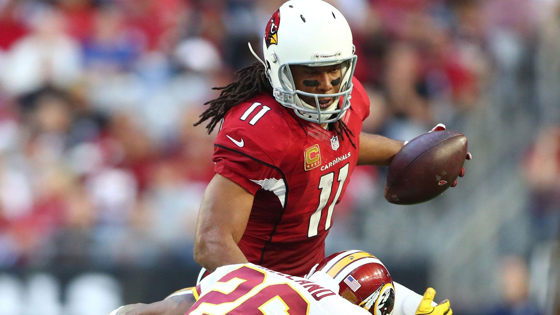 Larry Fitzgerald inches closer to Jerry Rice's receptions record