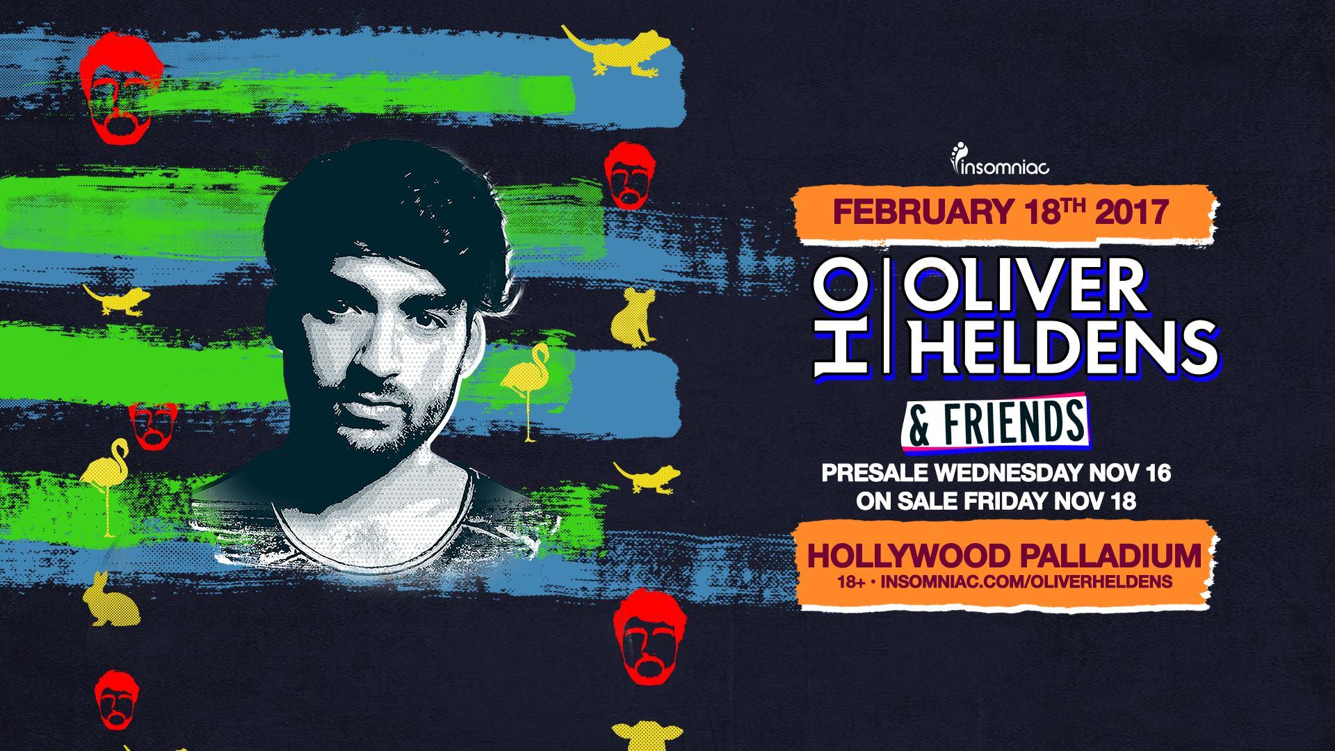 Oliver Heldens at The Hollywood Palladium Feb. 18th 2017
