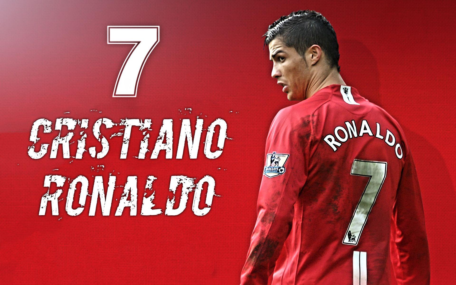 Cristiano Ronaldo Manchester United No. 7 Wallpaper free desktop