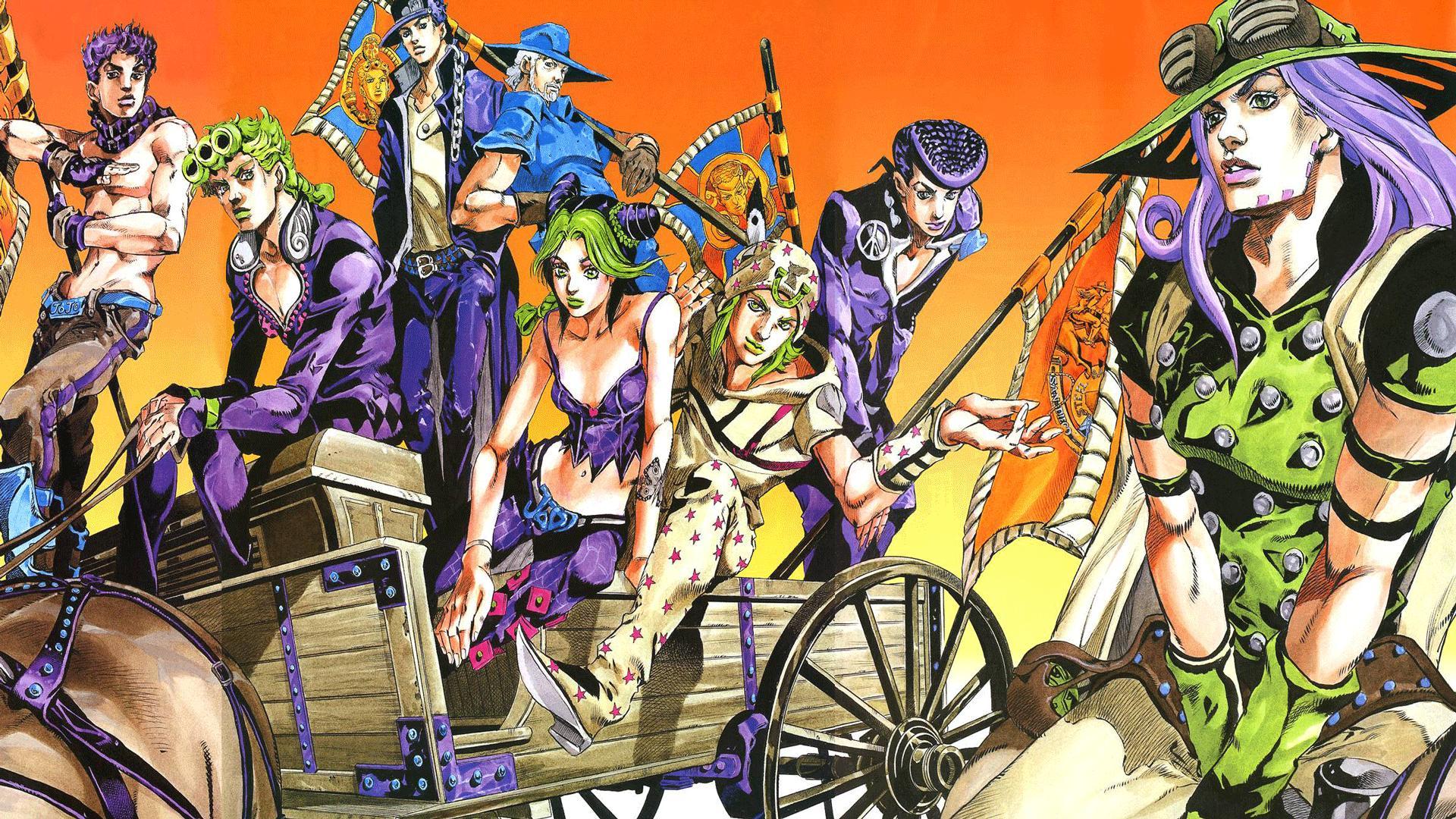 Anime Jojo's Bizarre Adventure HD Wallpaper by IO