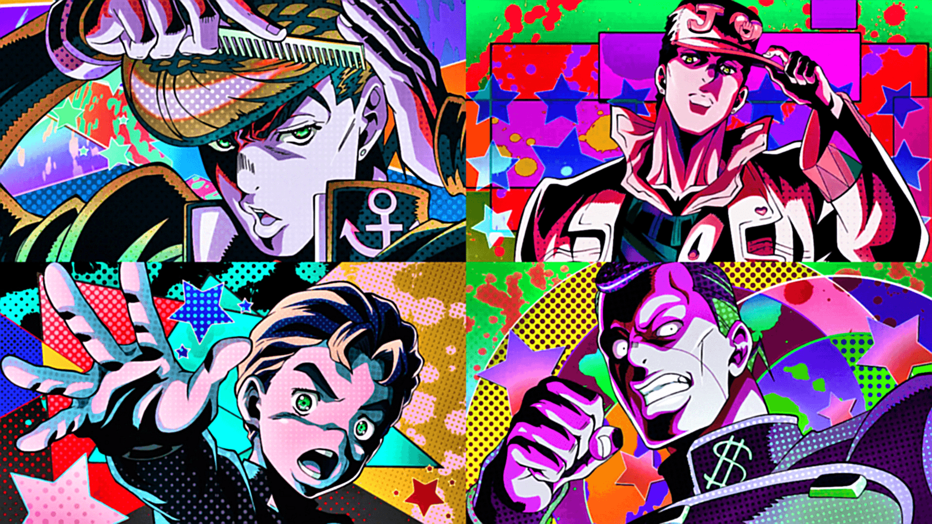 Anime Jojo's Bizarre Adventure HD Wallpaper by IO