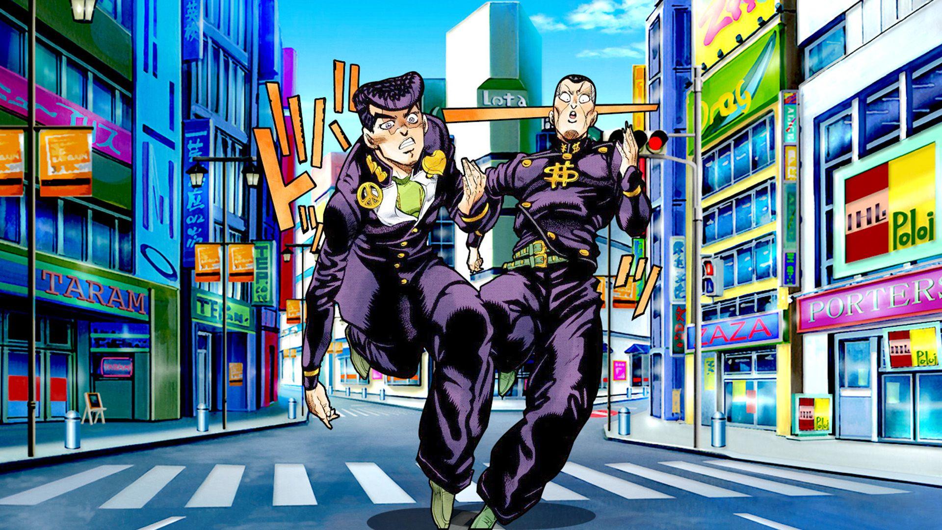 Jojos Bizzare Adventure Jotaro Kujo 4K tải xuống hình nền