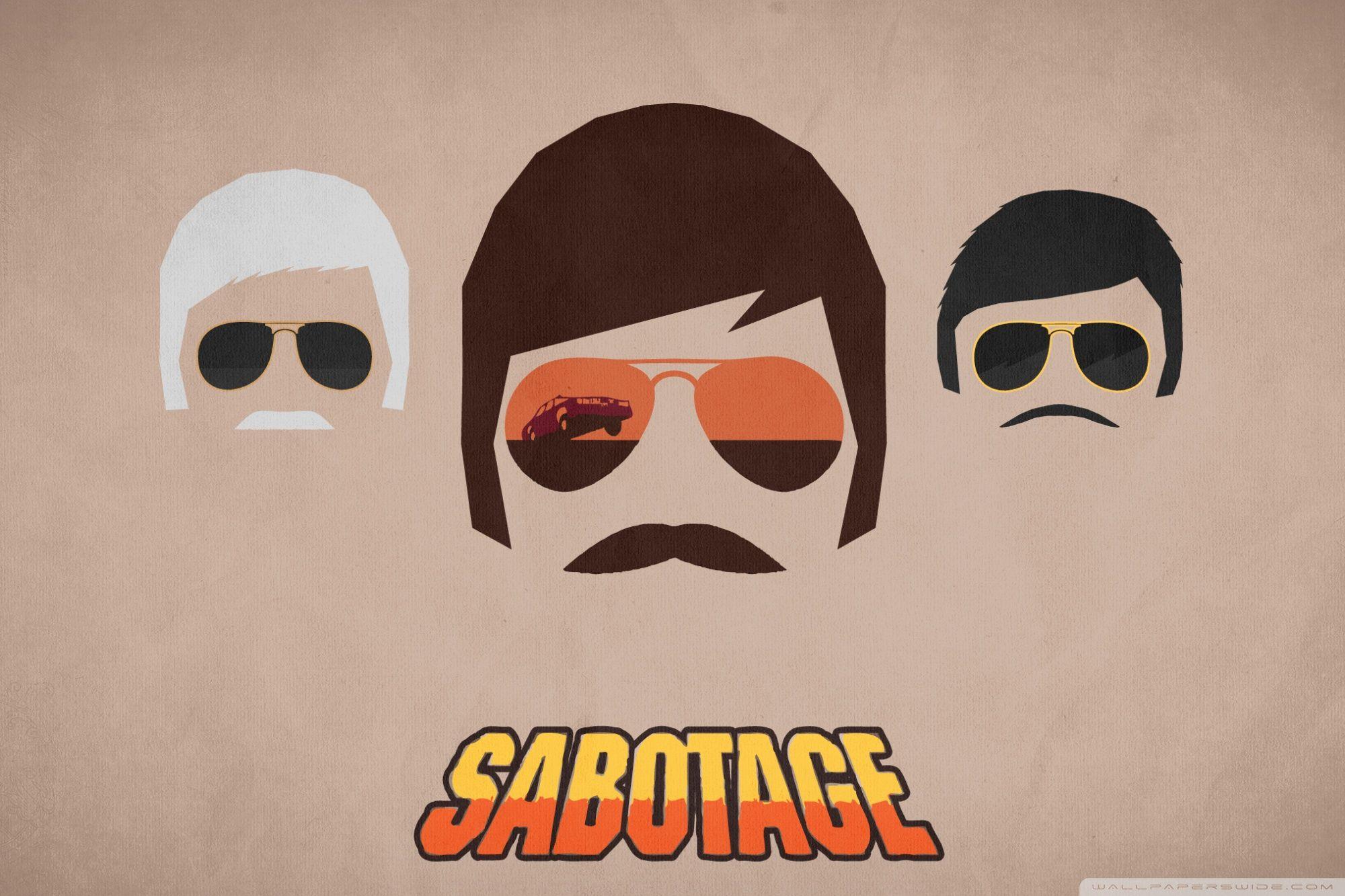 Beastie Boys Sabotage HD desktop wallpaper, Widescreen, High