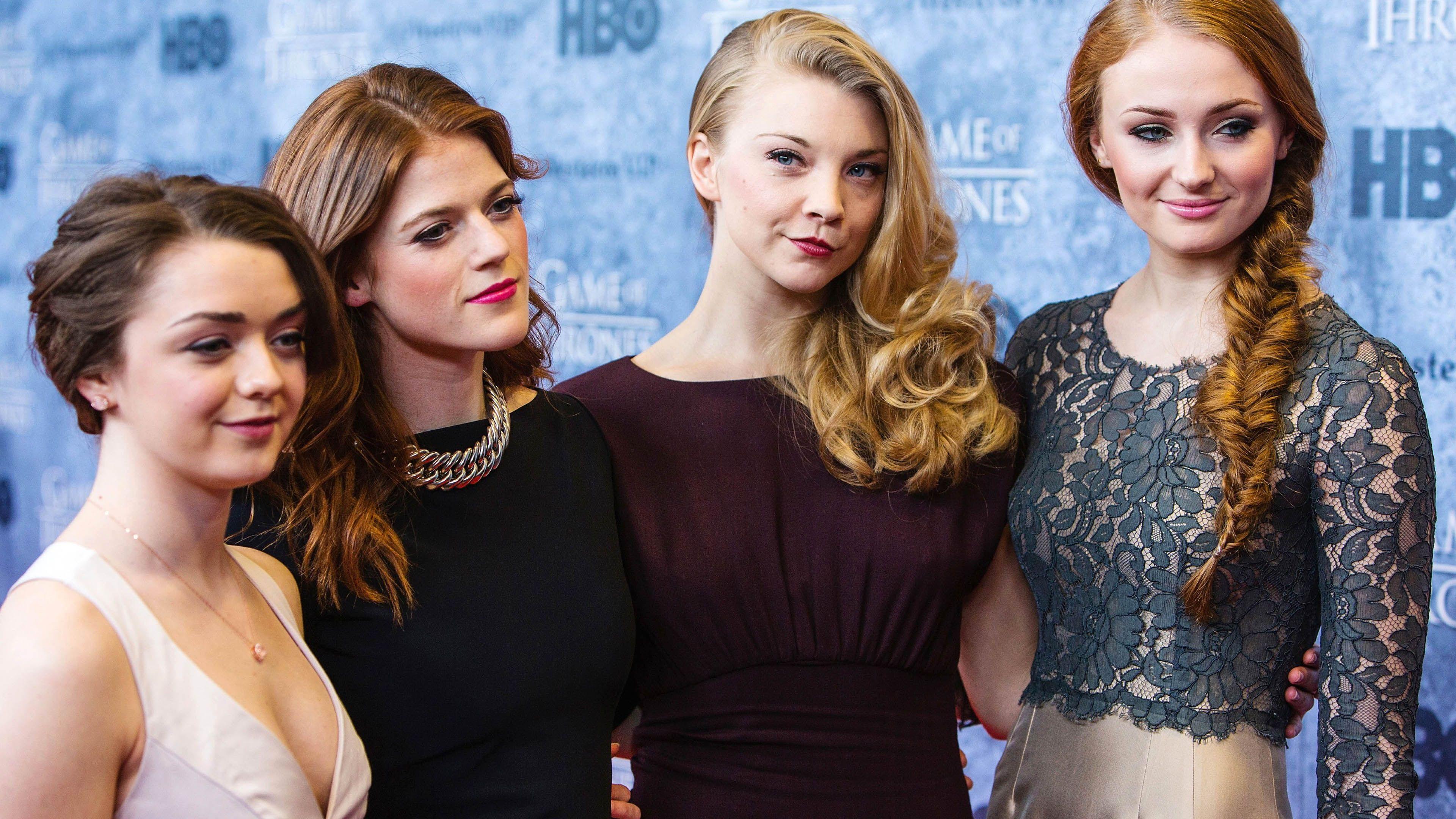 Game of Thrones Actresses: Maisie Williams, Rose Leslie, Natalie