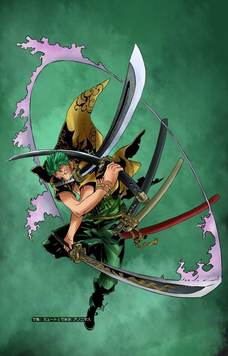 Zoro 3 Sword Style One Piece 4K Wallpaper iPhone HD Phone #6001l