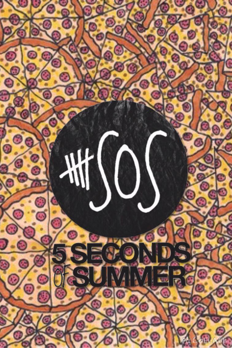 5sos iPhone wallpaper #pizza. Wallpaper and Cases