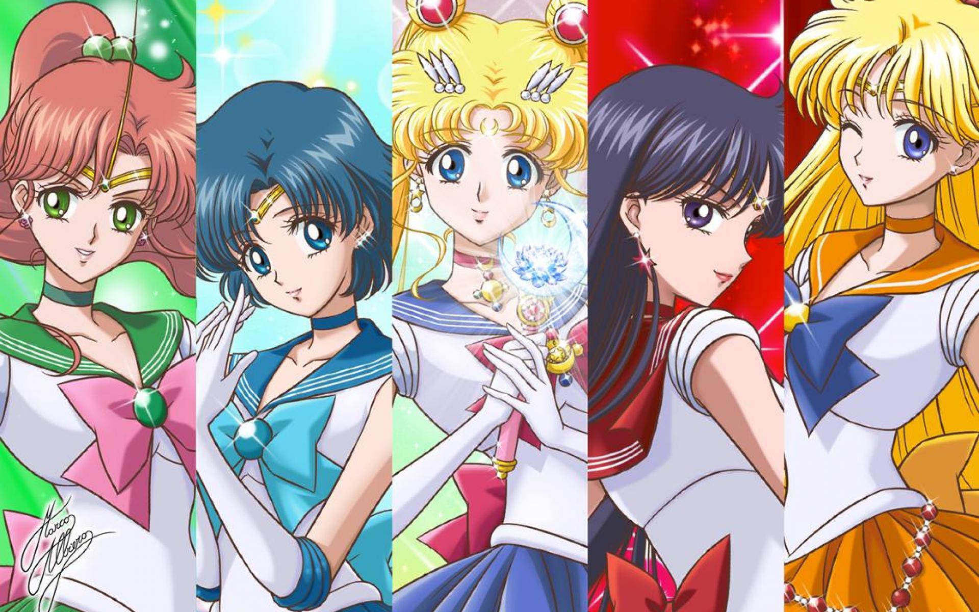 Sailor Moon Characters Wallpapers Wallpaper Cave