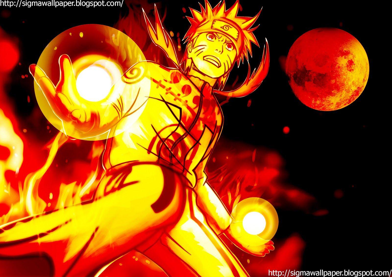 Naruto Kyubi Mode Wallpapers Wallpaper Cave