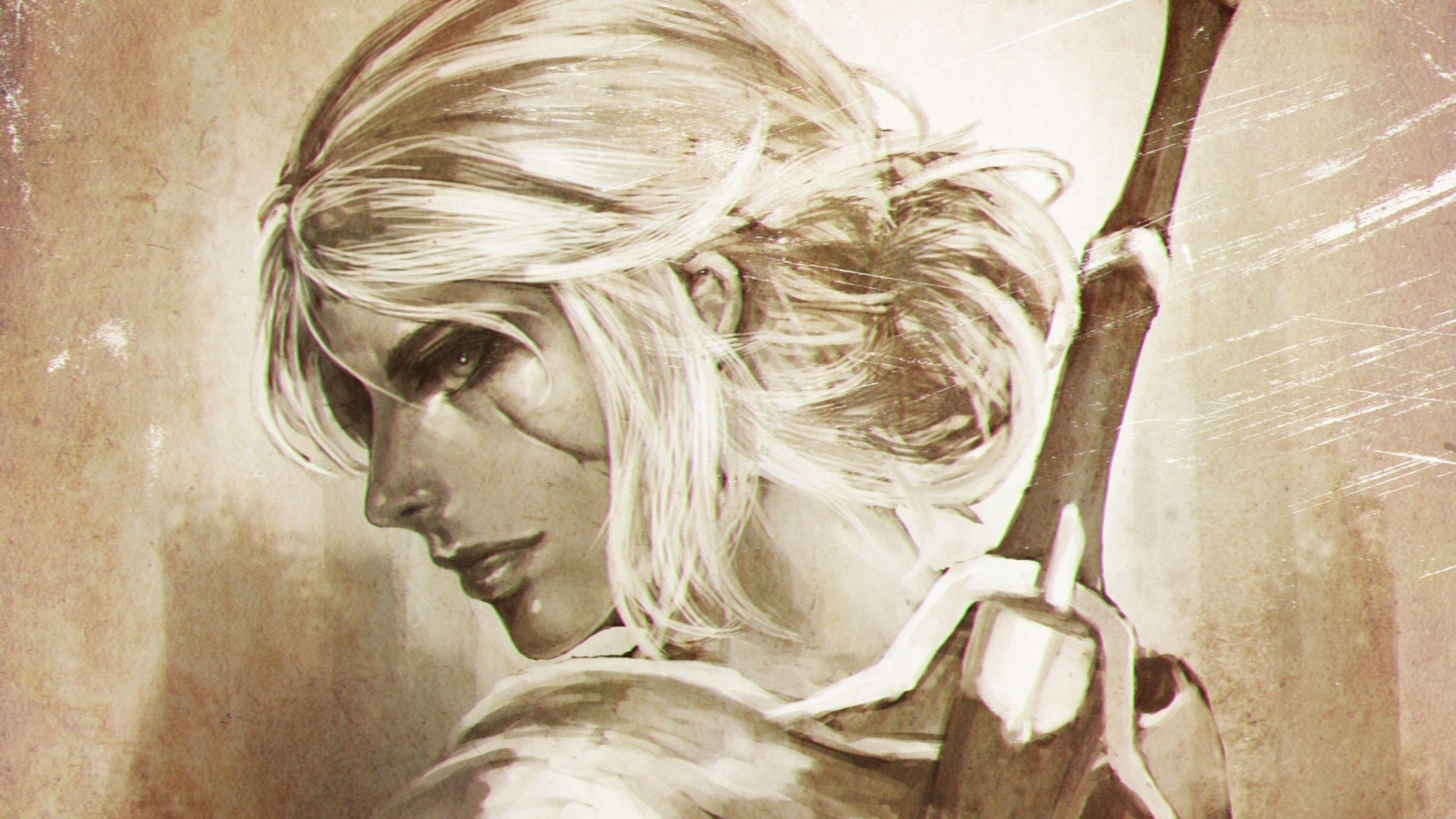 4K Ultra HD Ciri Wallpaper HD, Desktop Background 3840x2160