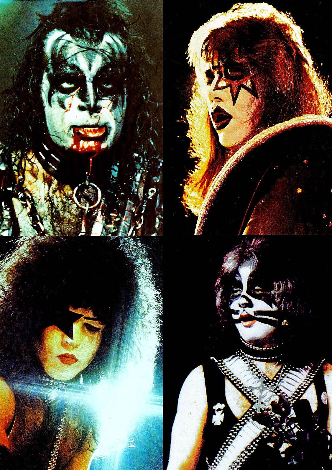 Kiss Band Album Covers Wallpaper