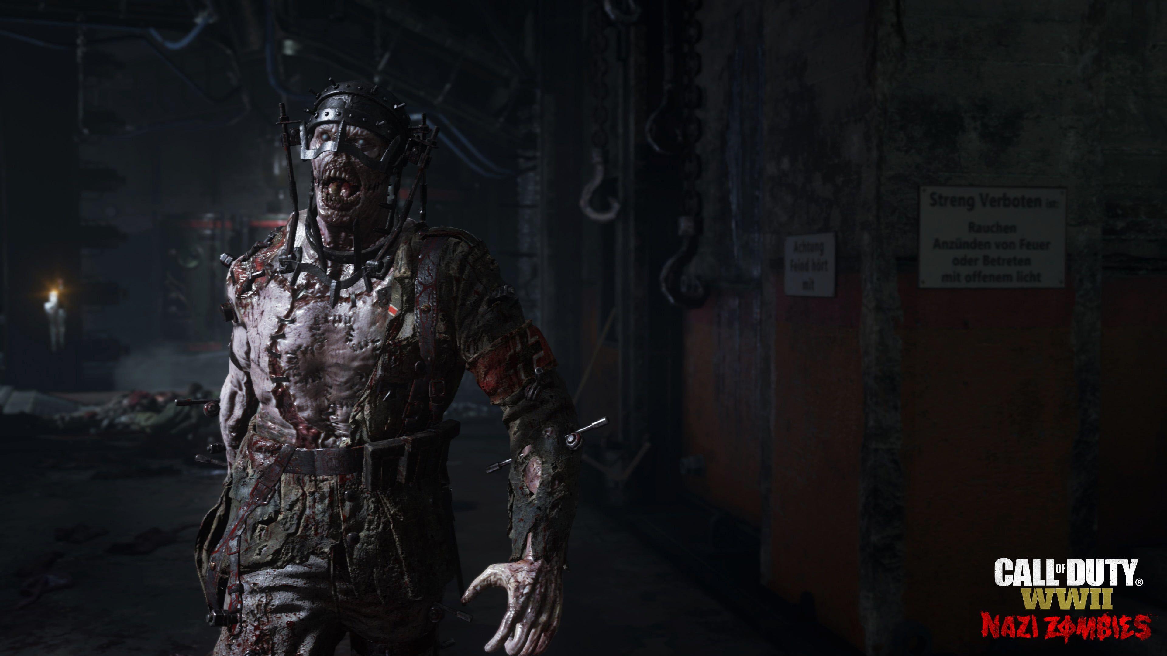 Call Of Duty WWII Nazi Zombies 4k. Games HD 4k Wallpaper