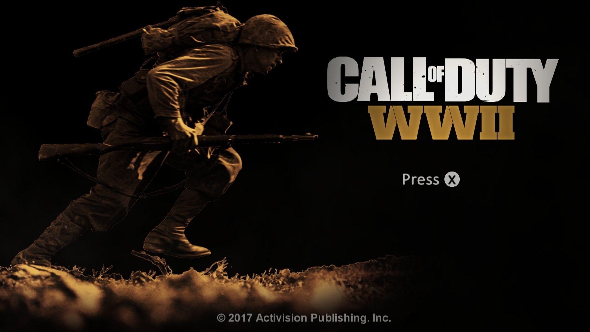 Call Of Duty: WWII Title Screen (Fan Made)