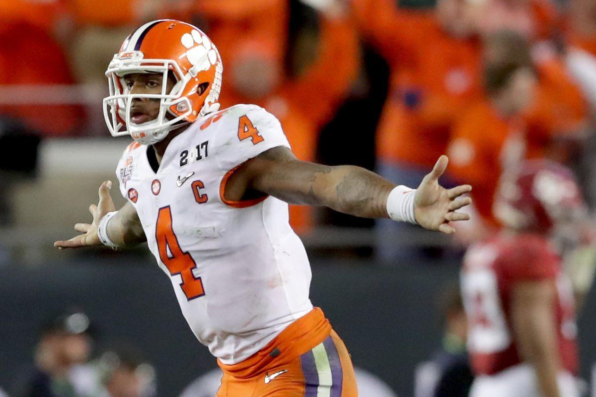 If Deshaun Watson isn't the first QB drafted, college fans will be