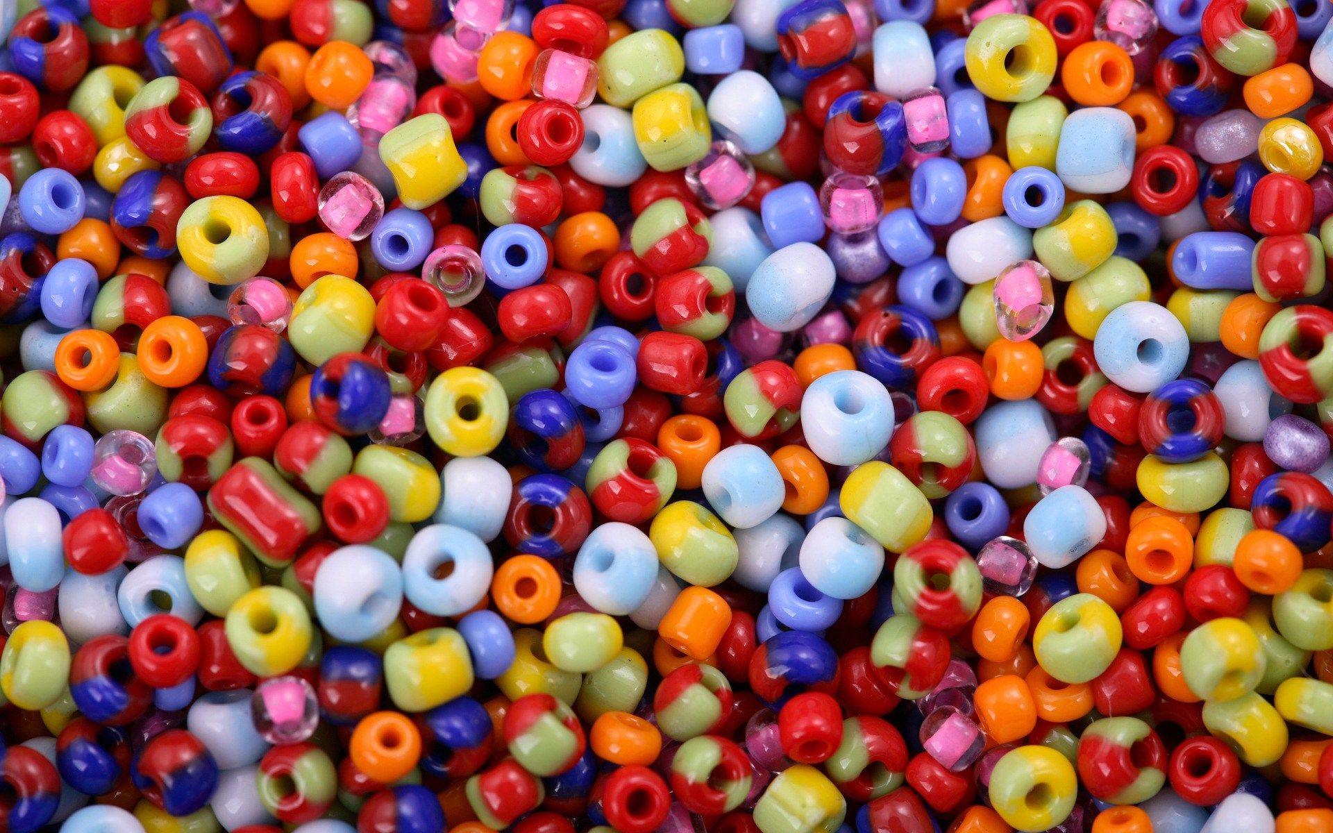 Hd Colorful Beads Wallpaper