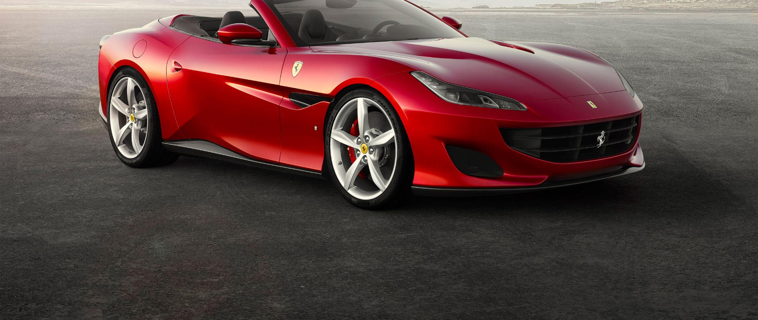 Download Ferrari Portofino 540x960 Resolution, HD 4K Wallpaper