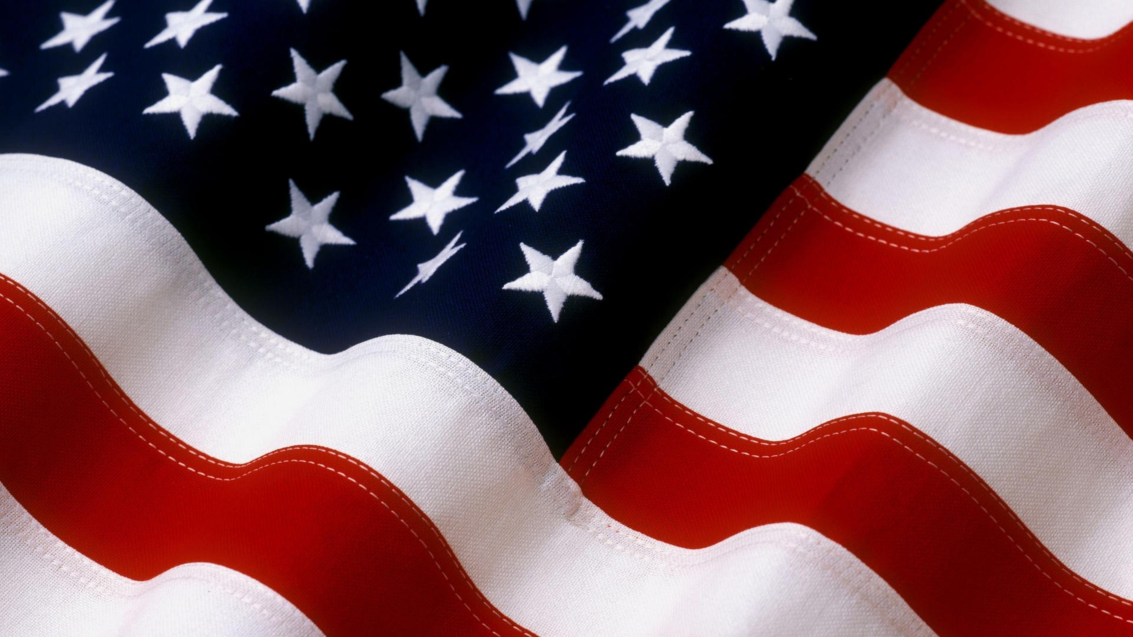 4K American Flag Wallpaper and Background Image