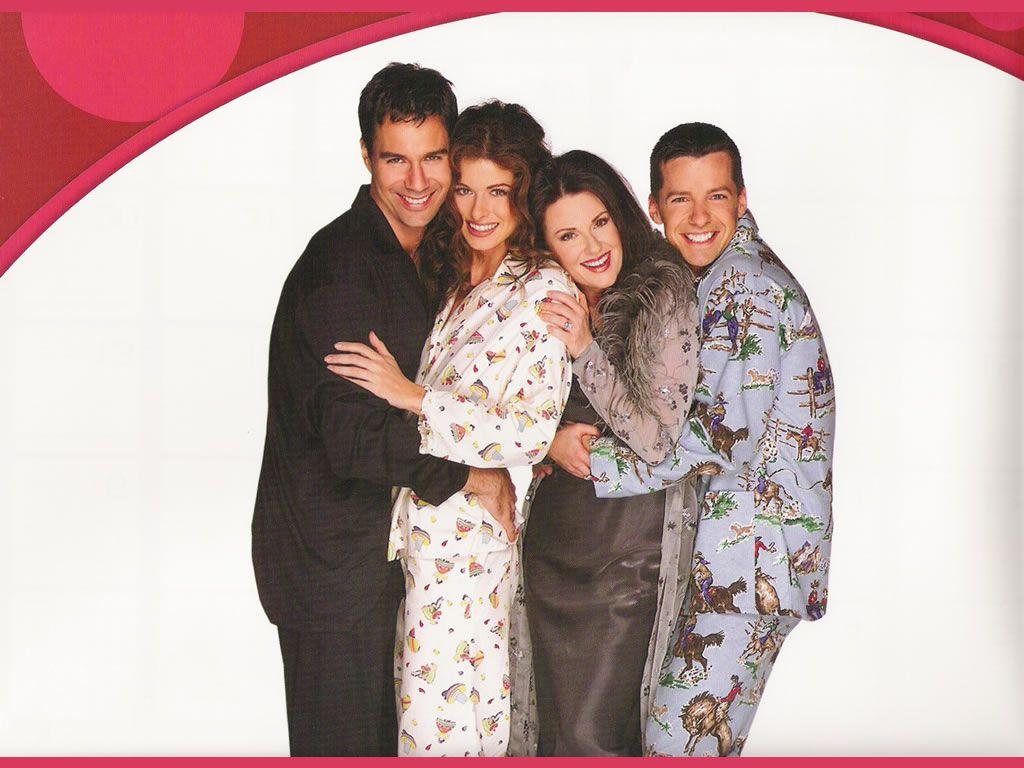 Top Actors On Will And Grace Wallpaper