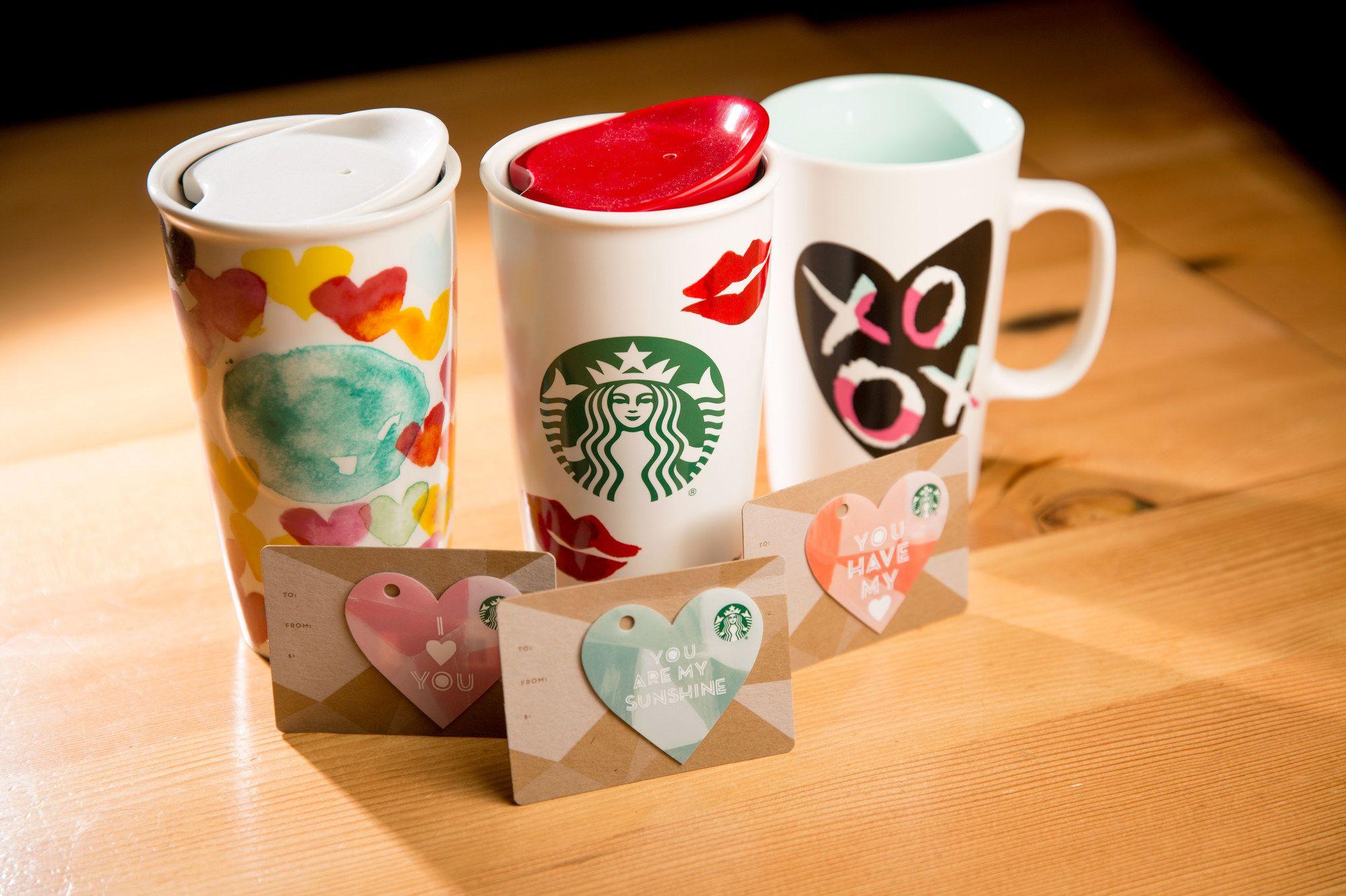 Artistic Starbucks Coffee Wallpaper with Various Cup Size. HD