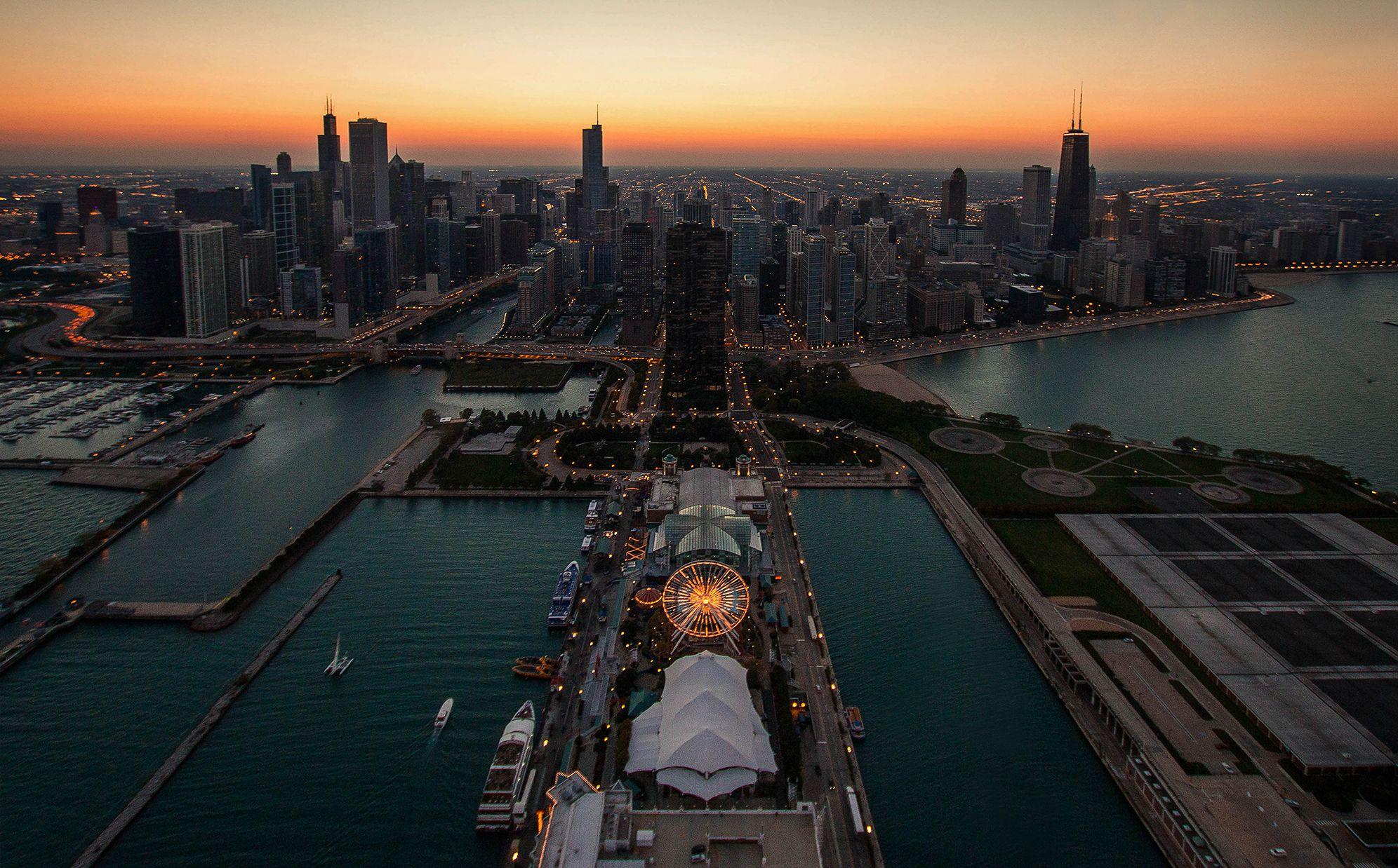 Feet Above Chicago