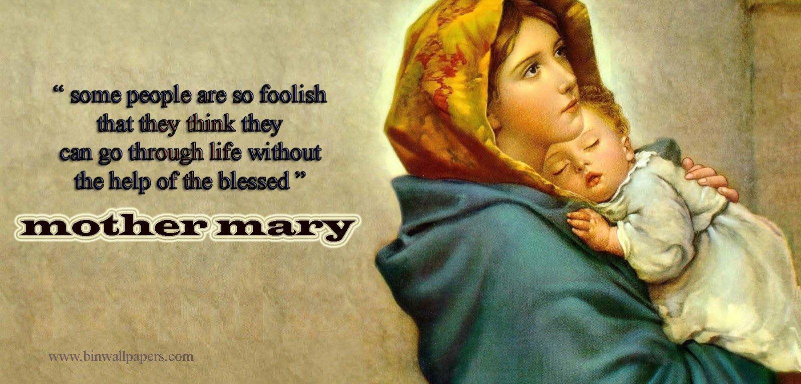 mother mary and baby jesus wallpaper Wallppapers Gallery