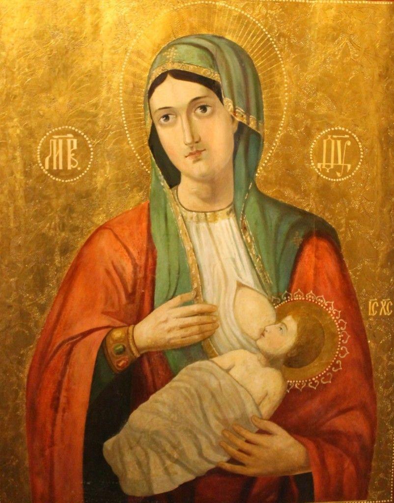 Beautiful Paintings of Mary Nursing the Baby Jesus