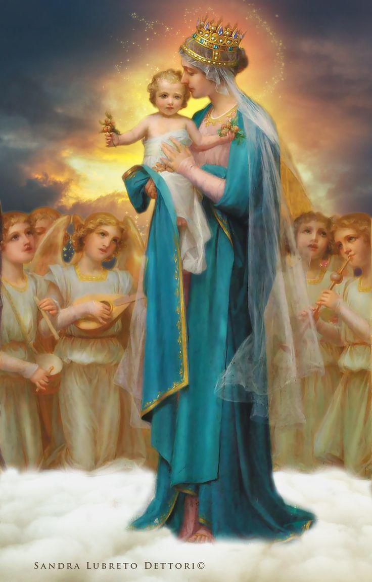 best Beautiful picture of Our Holy Lord, Our Holy Mother Mary