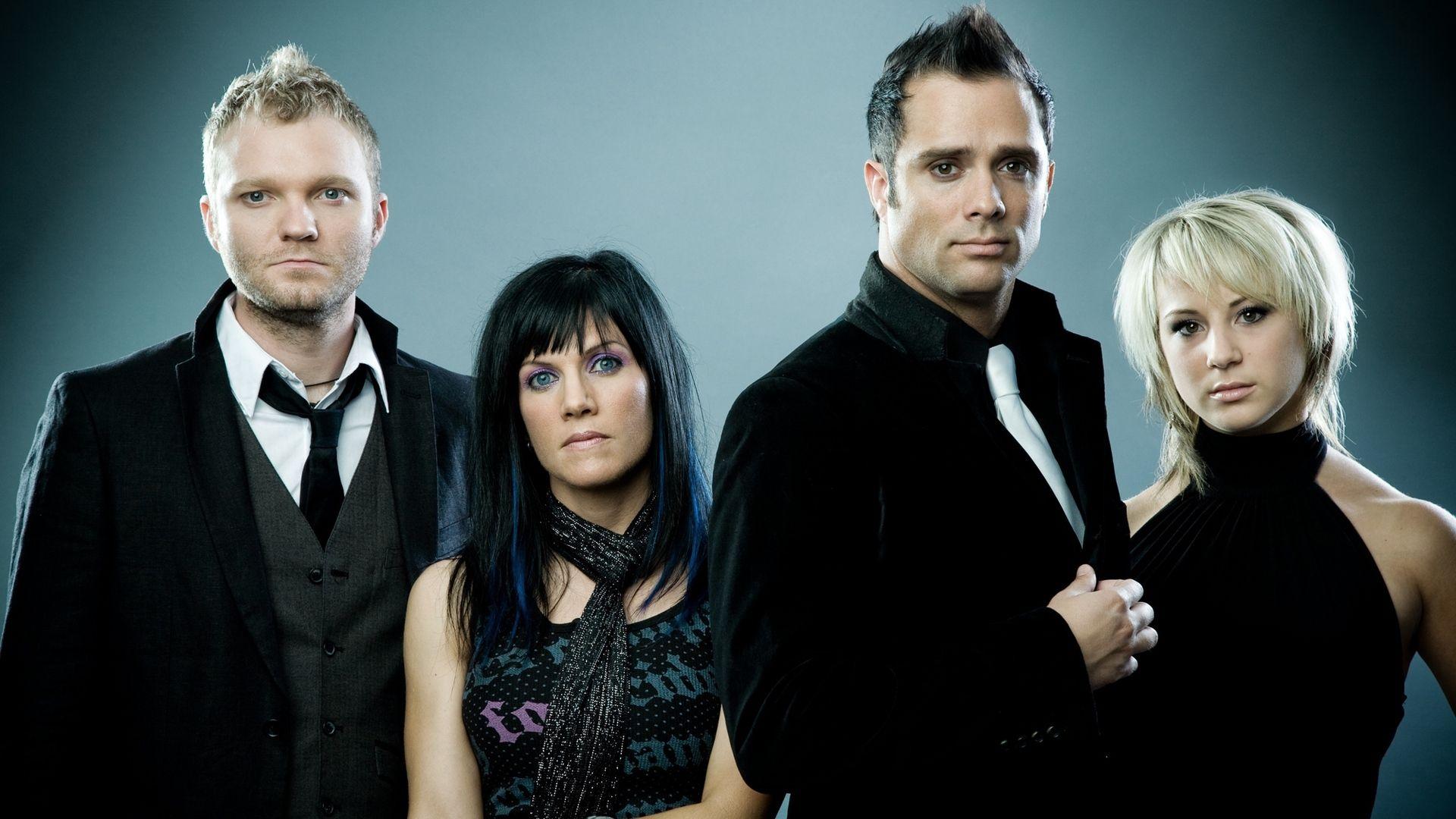 Download Wallpaper Skillet, Jen ledger, Christian rock, John