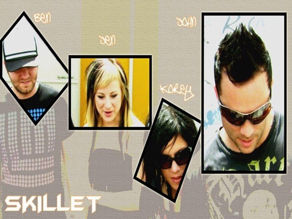 Skillet- John Cooper image Ben, Jen, Korey & John HD wallpaper