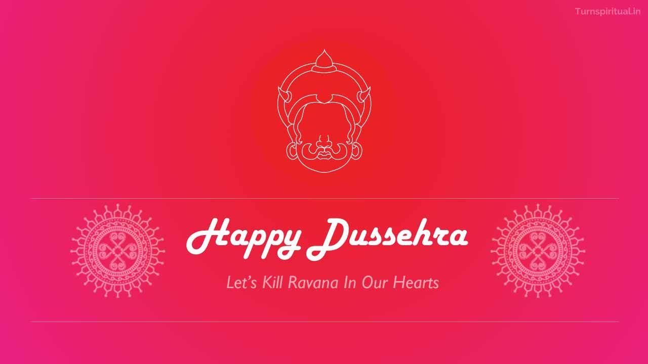 Happy Dussehra (Dasara) festival - HD Wallpaper