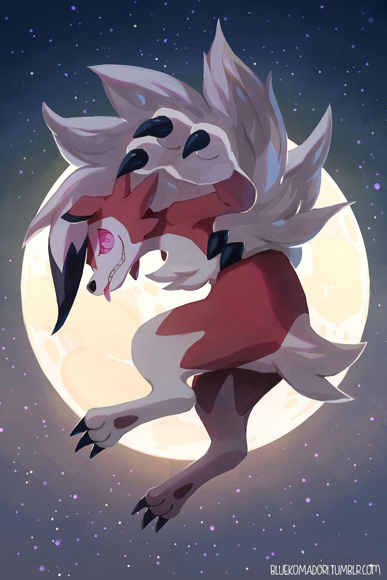 Alola Region image Lycanroc Midnight Form HD wallpapers and.