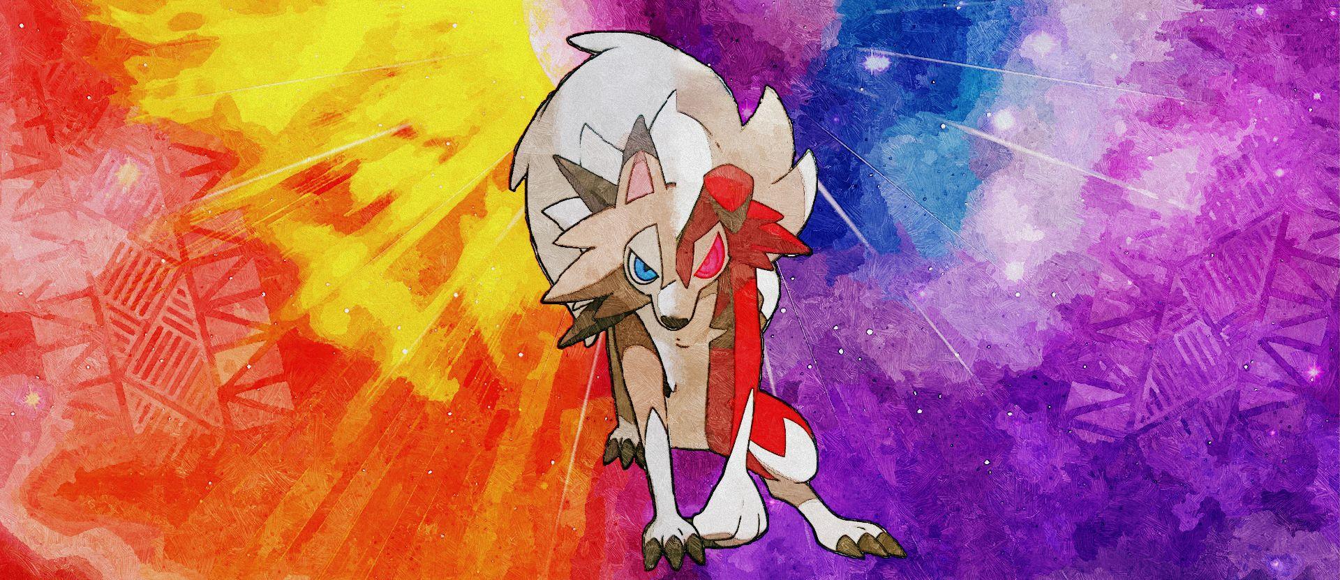 Midday and Midnight Lycanroc