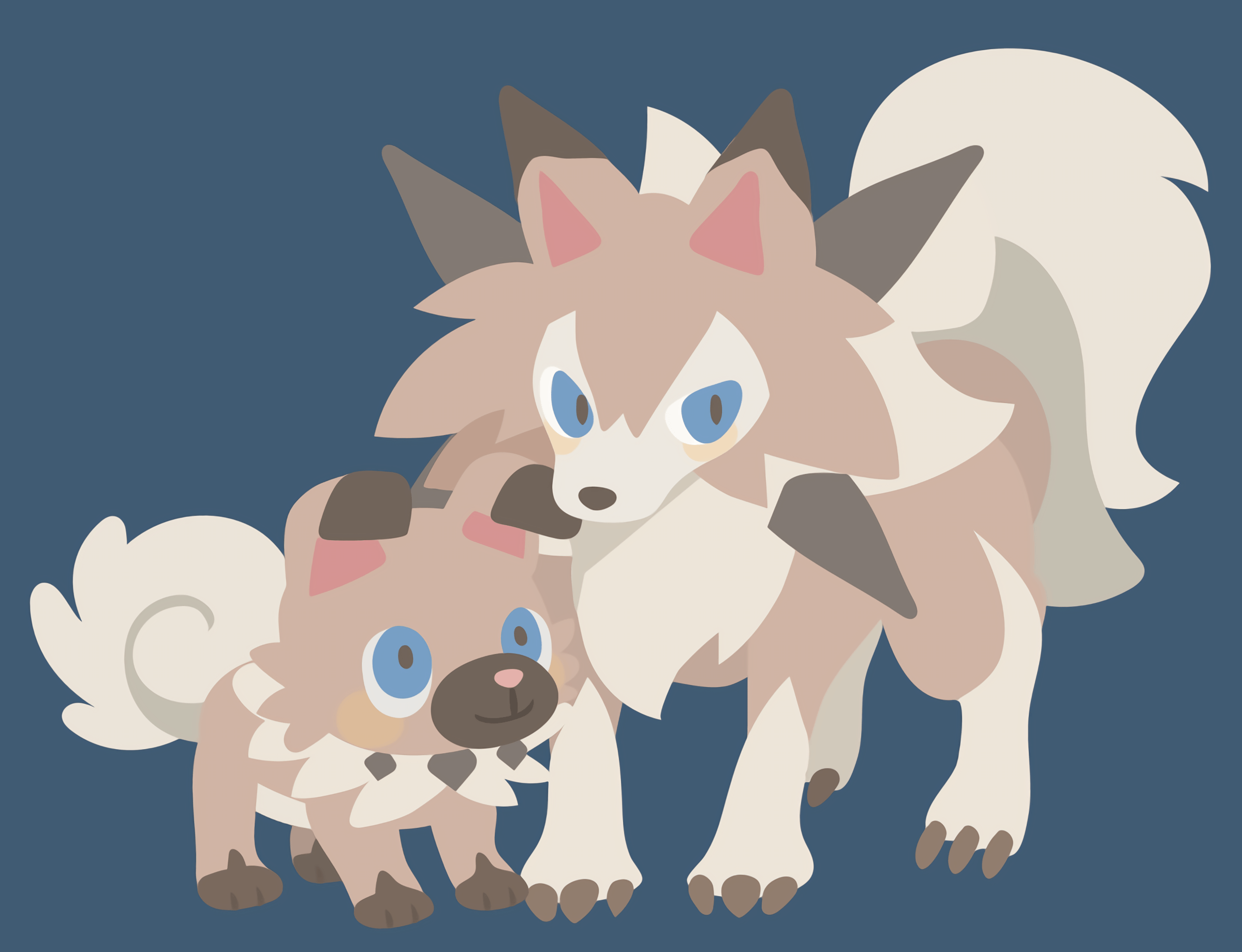 Lycanroc (Pokemon) HD Wallpaper and Background Image