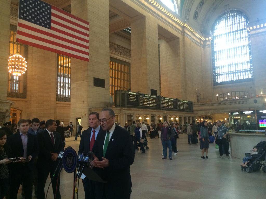 Photo: Police block off the lower level of NYC's Grand Central