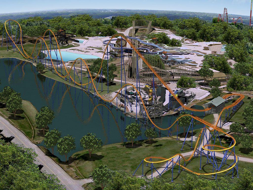 Landscape Of Canada's Wonderland Picture, Photo