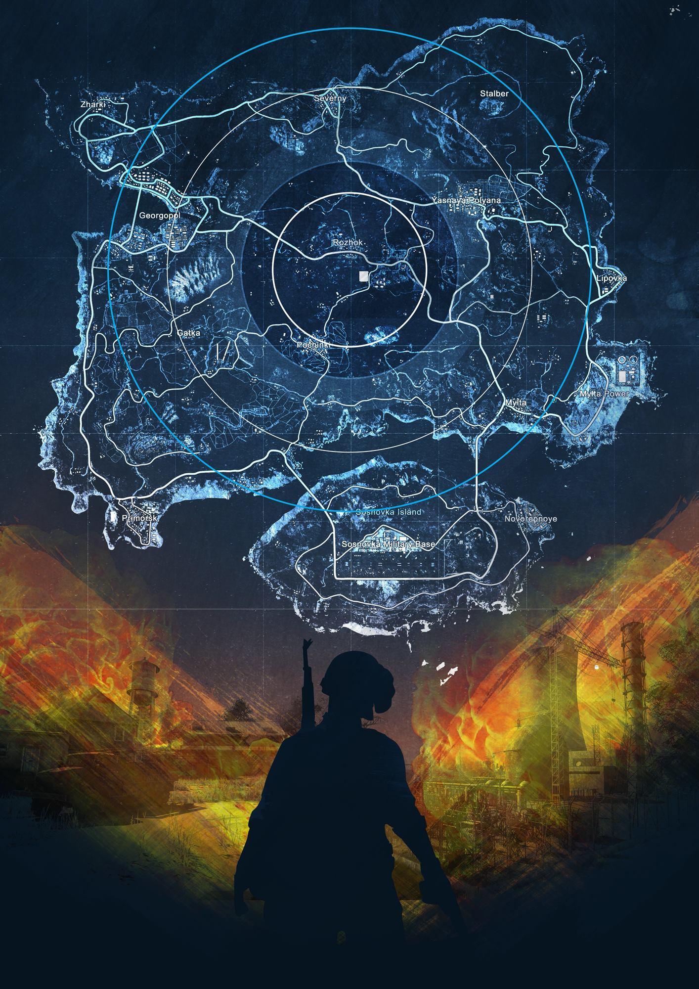 Battlegrounds map wallpapers for your phone