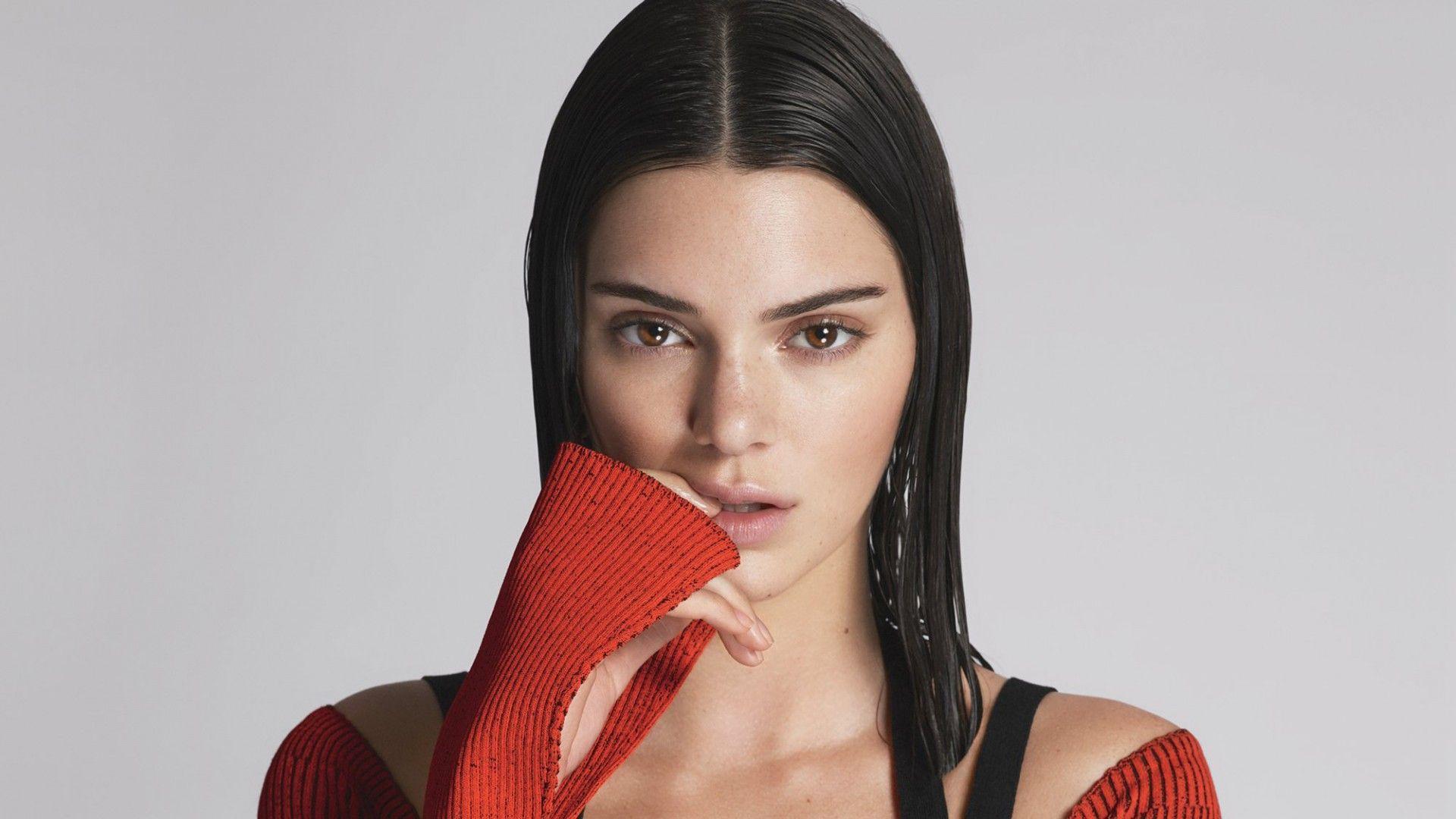 Wallpaper Kendall Jenner, Vogue US, Cover Girl, HD