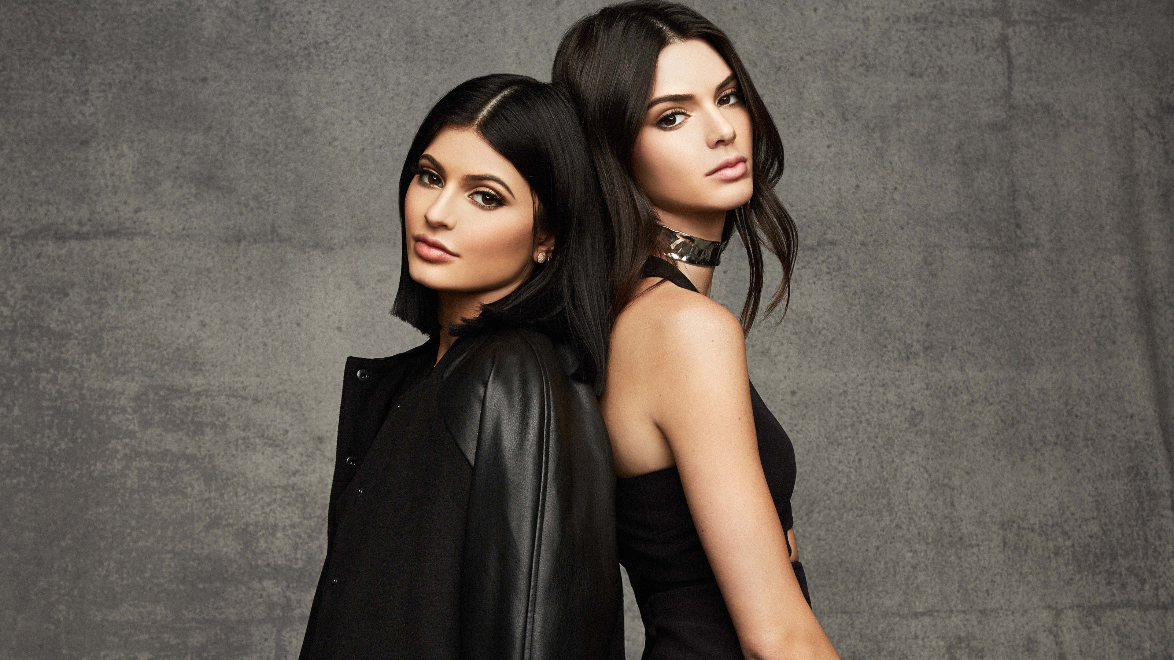 Kylie And Kendall Jenner 2017. Celebrities HD 4k Wallpaper