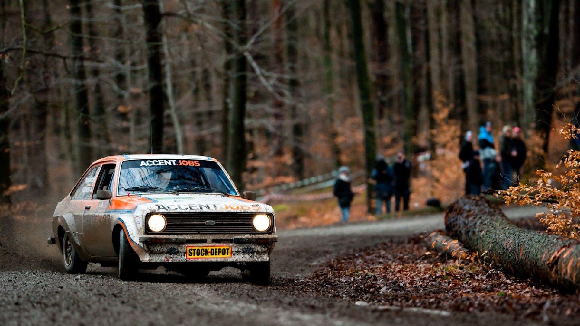 Simply: Ford Escort cars forests races racing