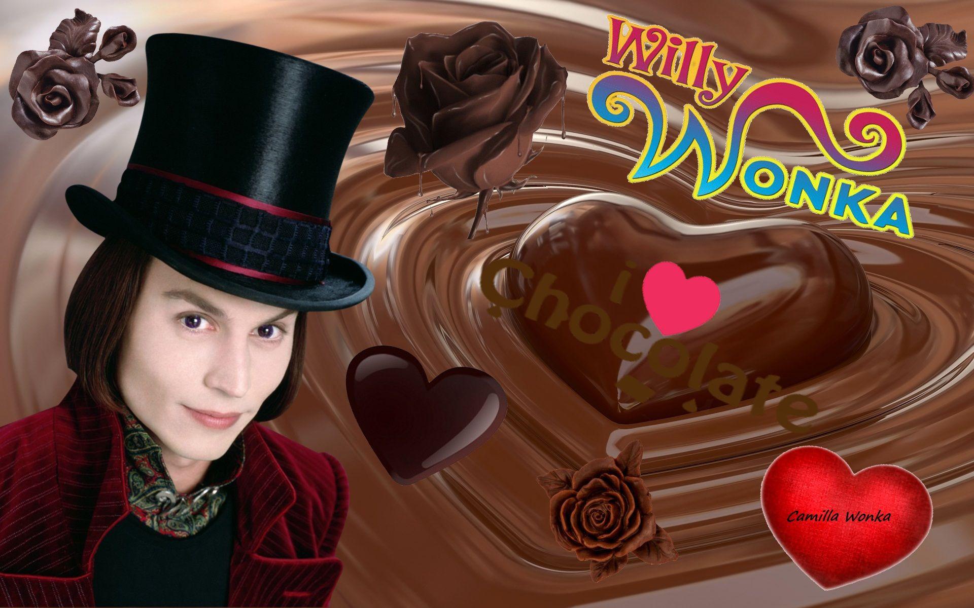 Вилли Вонка и шоколадная фабрика шоколад