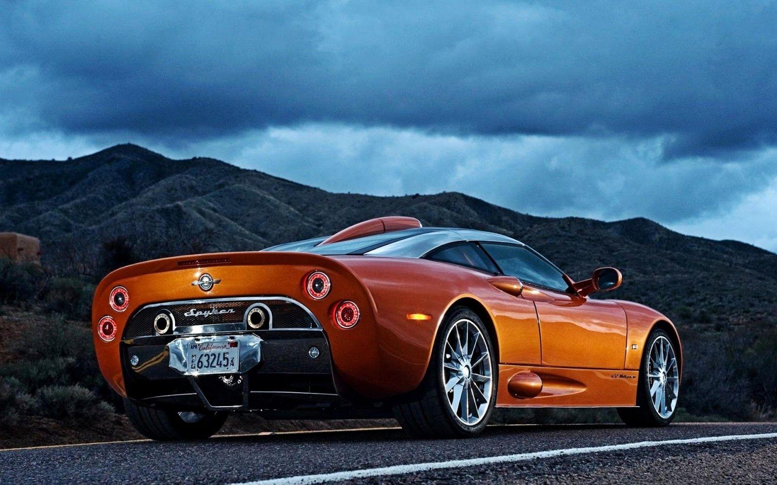Wallpaper of beautiful cars: Spyker C8 Aileron Spyder
