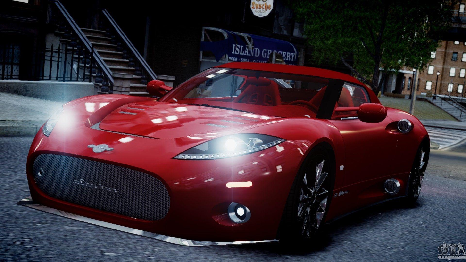 Spyker C8 Aileron Spyder v2.0 for GTA 4