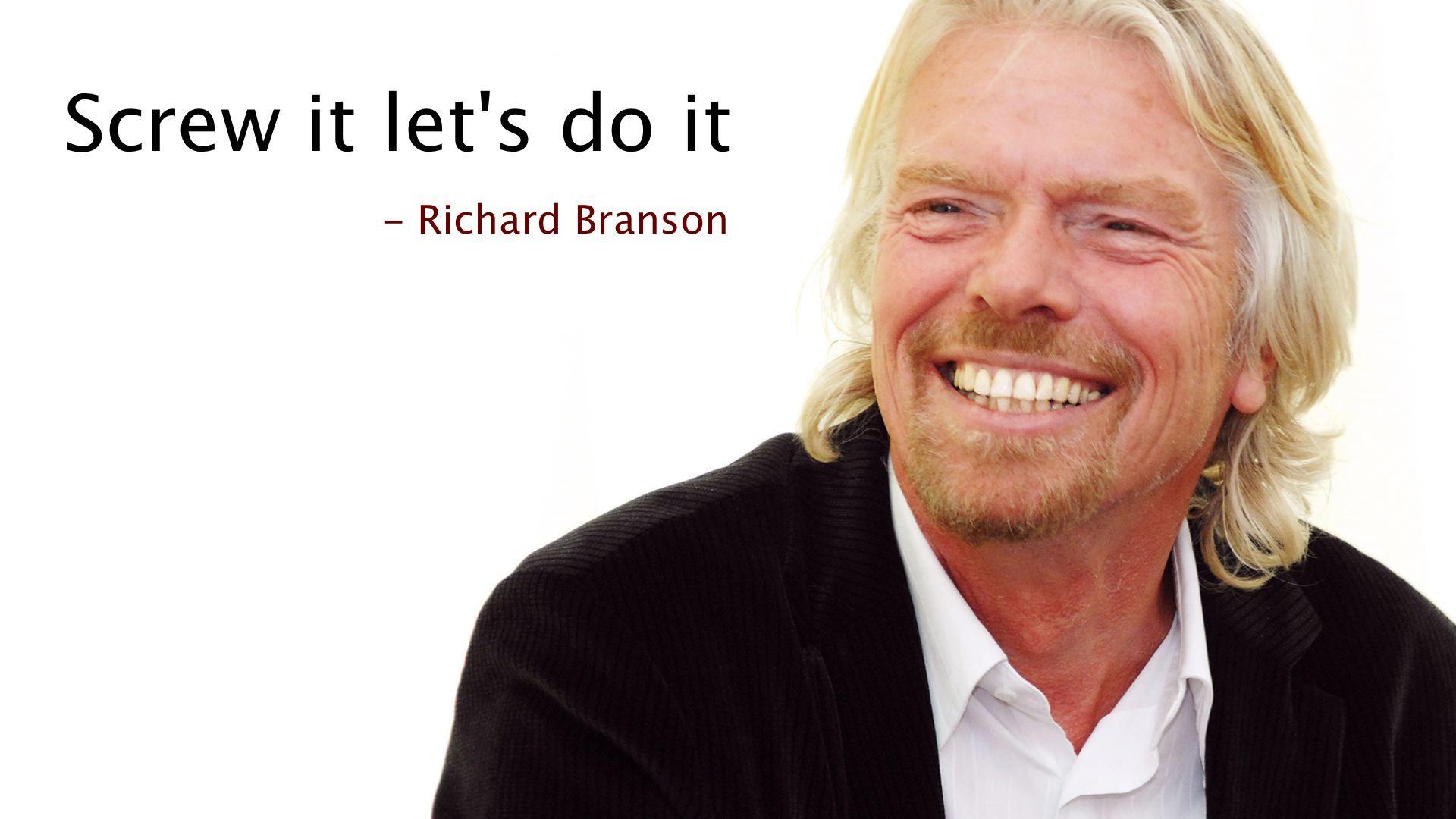 Richard Branson Wallpaper. BAY OF SUCCESS