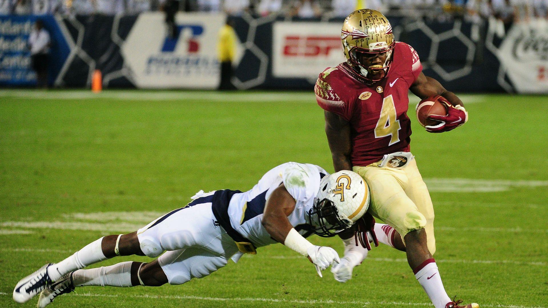 FSU RB Dalvin Cook sidelined for Syracuse game because of ankle