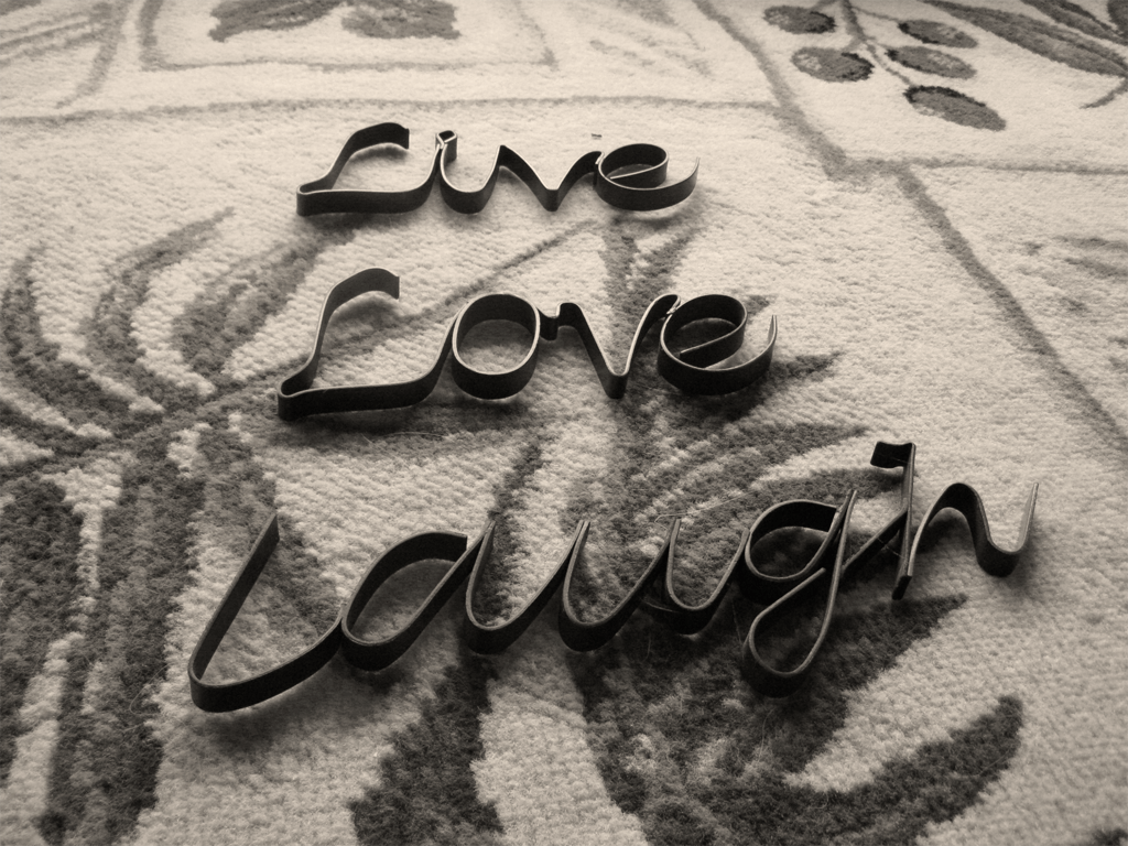 image of Live Laugh Love Free Wallpaper - #SC