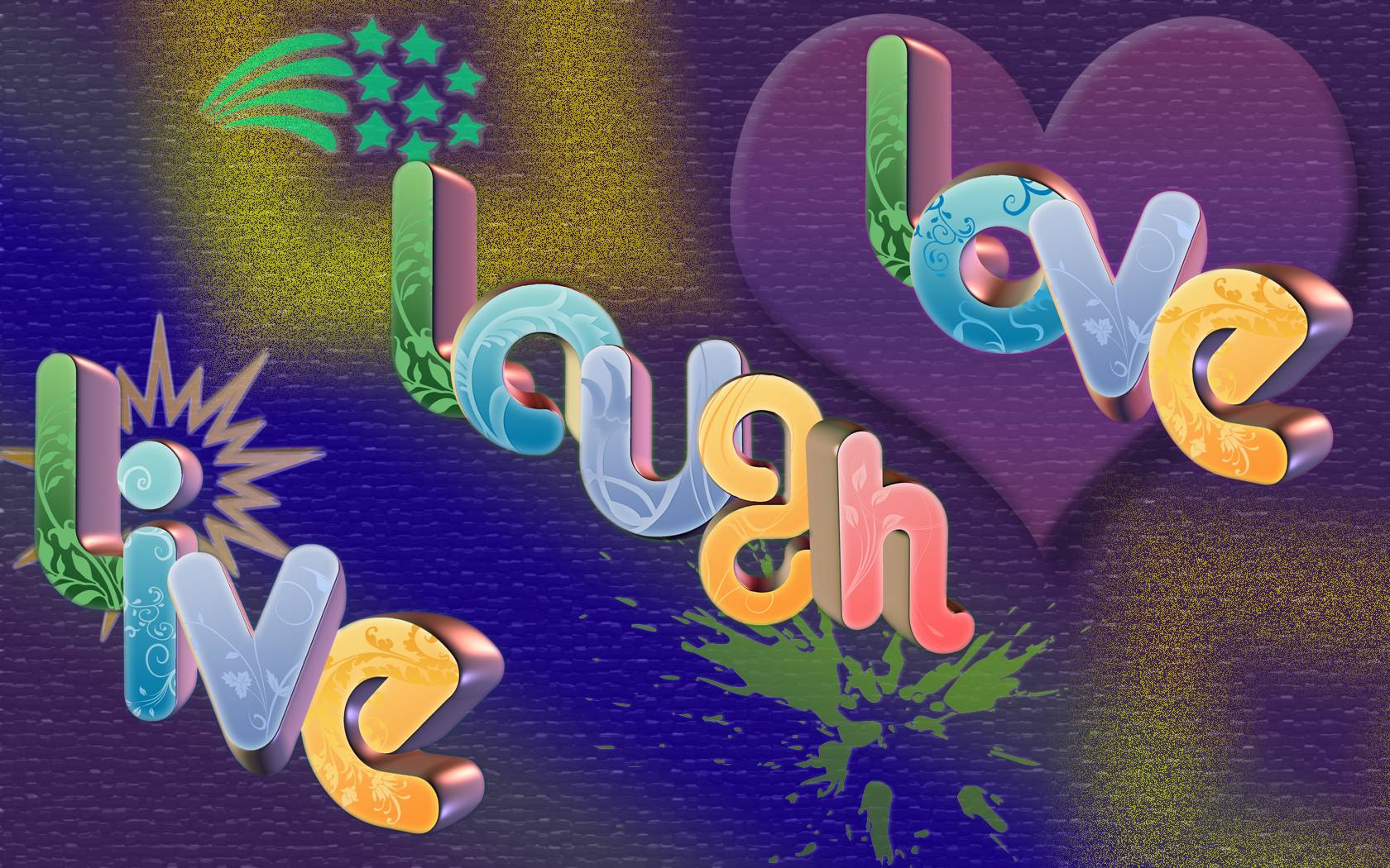Live, Laugh, Love wallpaper. Decorate your Holidays