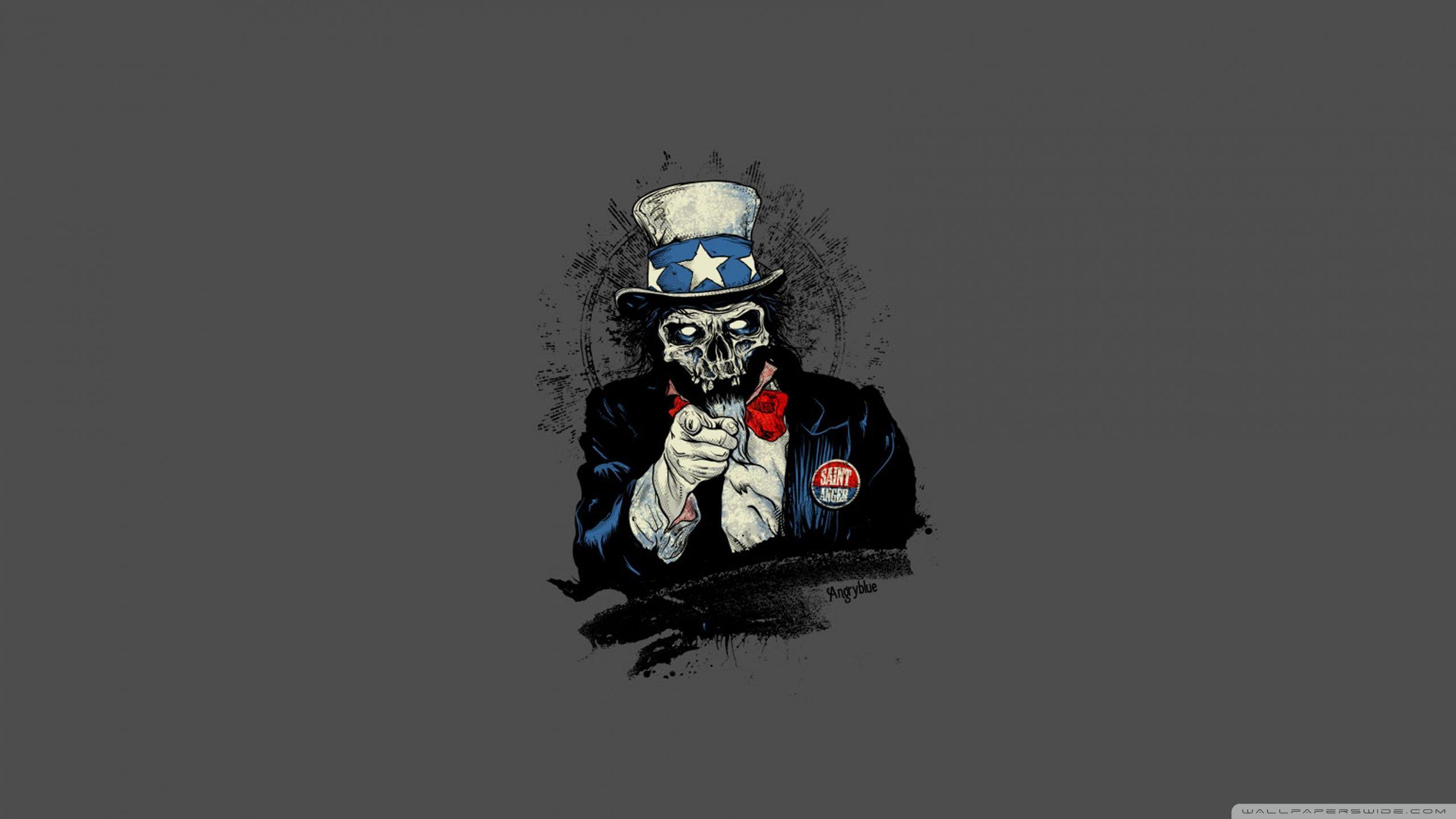 Uncle Sam Zombie HD desktop wallpaper, High Definition