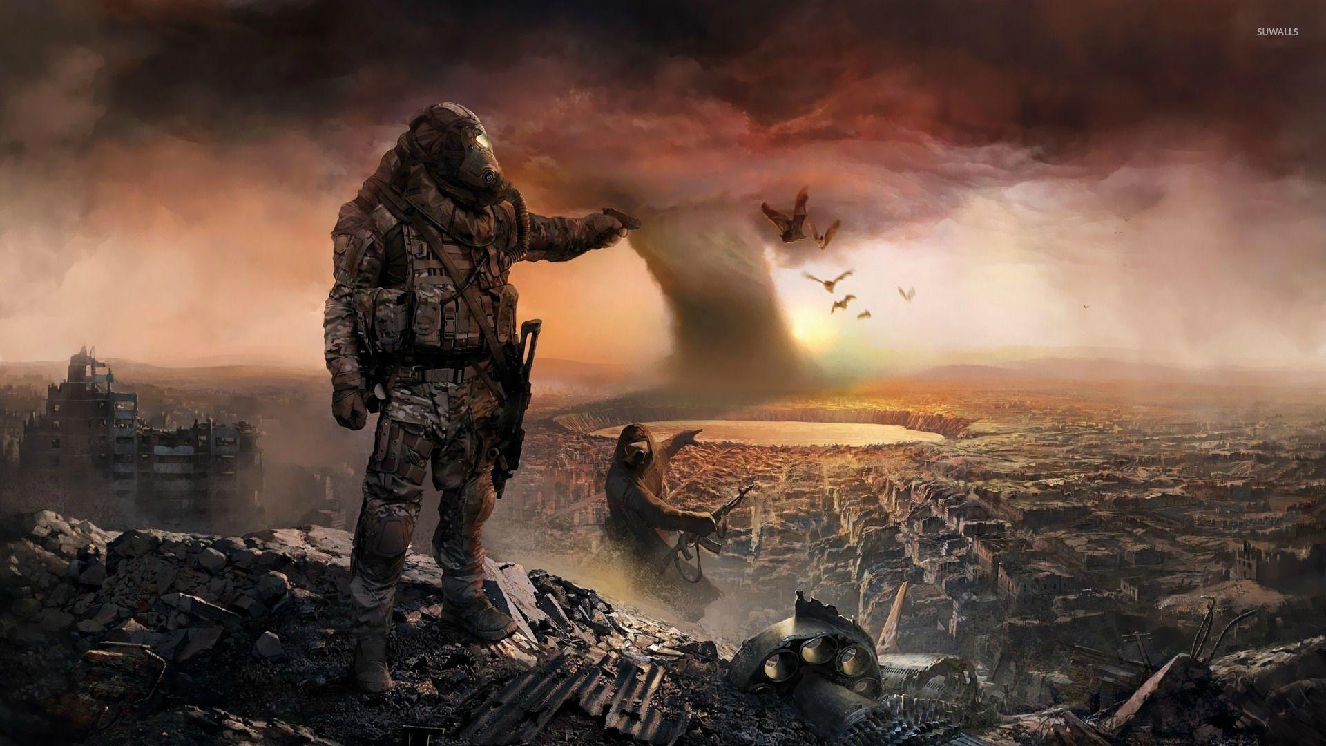 Zombie Apocalypse Wallpaper Background