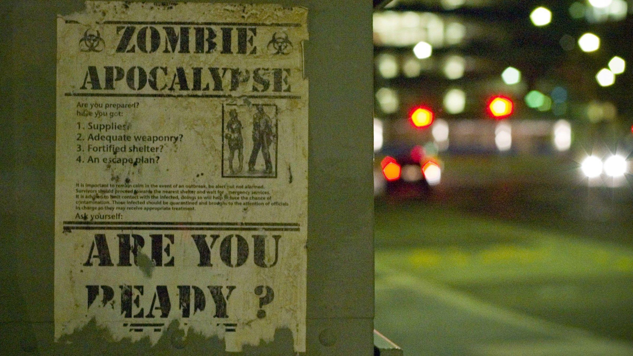 Zombie apocalypse wallpaper. PC